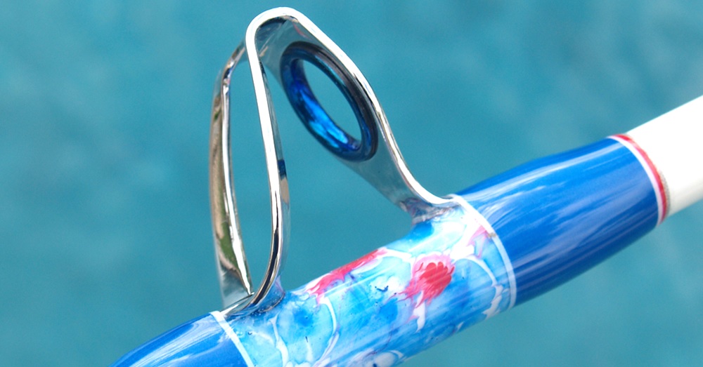 Learn How To Apply Marbling Affects To Your Fishing Rod