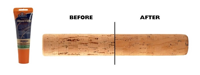 Repair Cork Handles With Elmer's Wood Glue