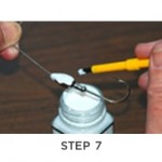 Steps 6 7 8 to building your own spinnerbait