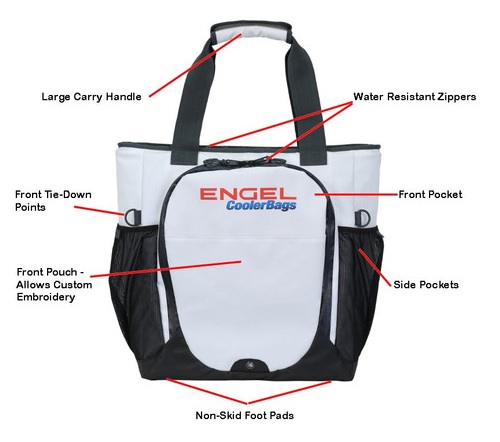 Engel Backpack Cooler Features