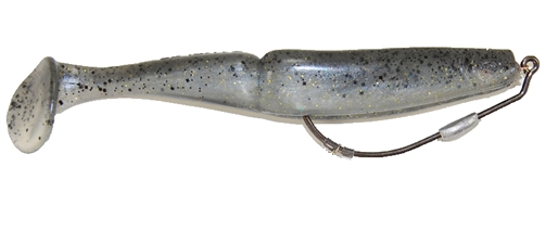 The Gambler Big EZ Paddle Tail Swimbait with Screw Lock Hook