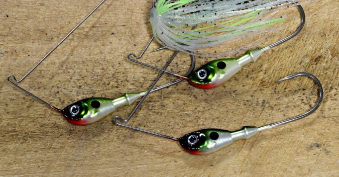 Using Homemade Heavy Spinnerbaits To Catch Fish In Deeper Water