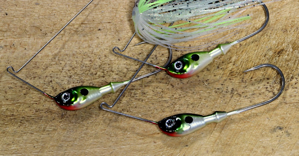 Using Homemade Heavy Spinnerbaits To Catch Fish In Deeper Water