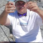 Saltwater Fishing With Bait On A 3 Way Rig